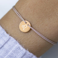 Sternzeichen Löwe Armband Silber rosé vergoldet