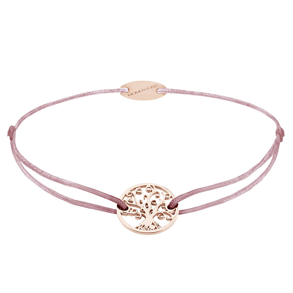 Tree of life on sale bracelet rose gold